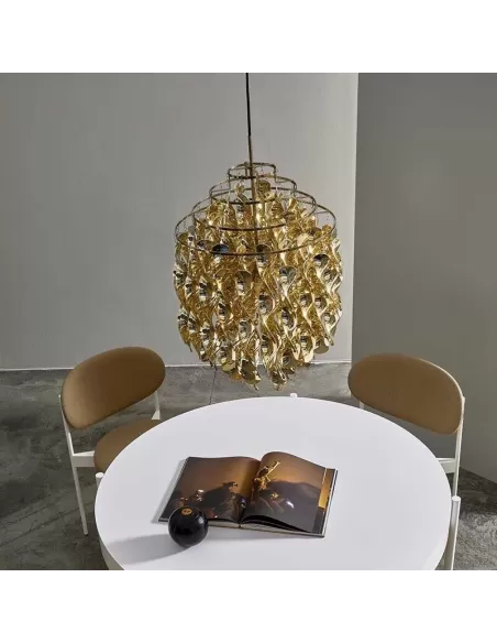 Suspensión Verpan Spiral sp1 especificaciones doradas.